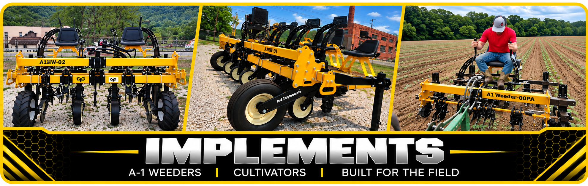 Industrial Implements Banner