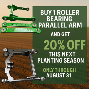 1 Row of John Deere Short Parallel Arms